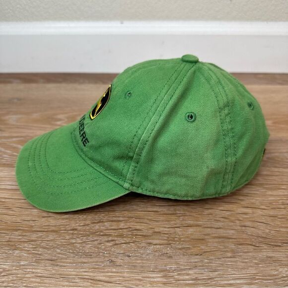 John Deere Toddler Green Embroidered Baseball Cap Hat - Picture 4 of 11